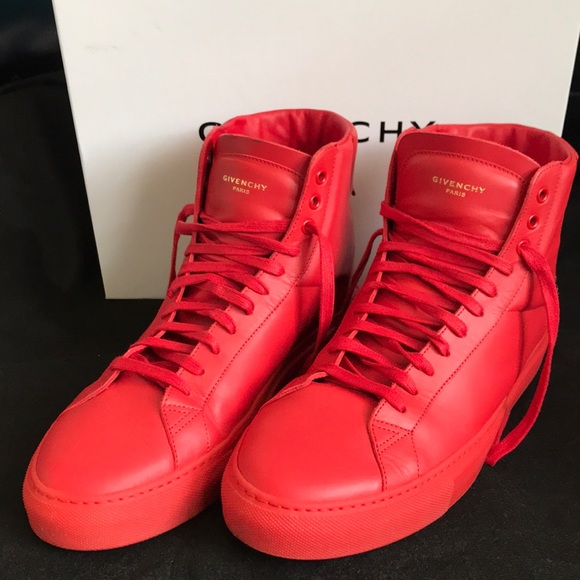 red givenchy men's sneakers